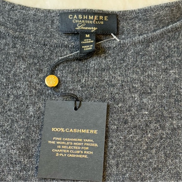 NWT 100% Cashmere Dress Mid Length Transitional Timeless Lightweight Luxury sz M - Picture 3 of 9